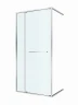 Душевая дверь Cezares Lux 100 LUX-B-FS-11-100-C-CR профиль Хром стекло прозрачное