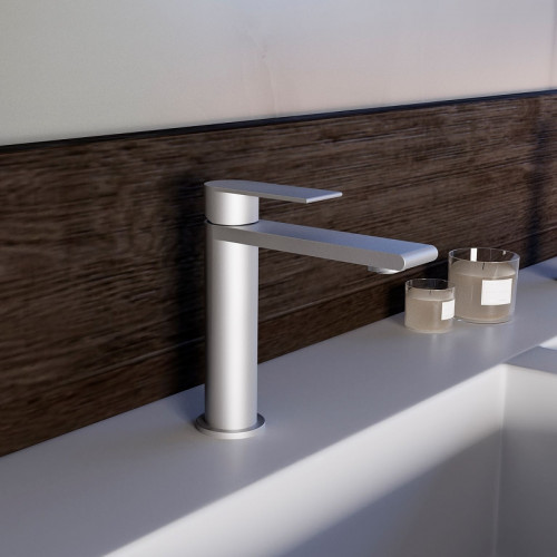 Смеситель для раковины Vincea Vogue (SS) VBF-2VS1BN Брашированный никель нержавеющая сталь