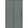 Душевая дверь Grossman Galaxy 110 100.K33.01.110.21.10 профиль Черный матовый стекло тонированное