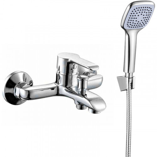 Смеситель для ванны Melodia della vita Metallica MDV35540 Хром латунь на стену