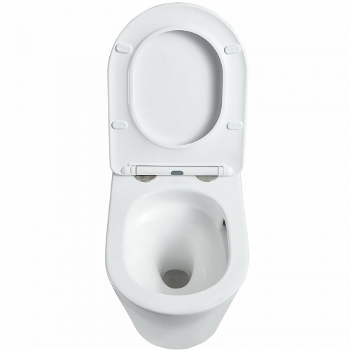 Унитаз Vincea Piatti VT1-11T подвесной Белый с сиденьем Микролифт фарфор подвесной