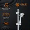 Душевая система Orange Karl M05-933w Белая латунь на стену