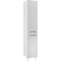Шкаф пенал Bellezza Сириус 35 L 4620204002011 Белый МДФ / ЛДСП