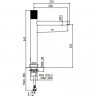 Смеситель для раковины Paffoni Jo JO081CR Хром латунь