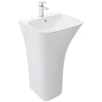 Раковина WeltWasser Leerbach 4543 GL-WT 45 10000005492 Белый глянец фаянс напольный