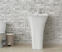 Раковина WeltWasser Leerbach 4543 GL-WT 45 10000005492 Белый глянец фаянс напольный