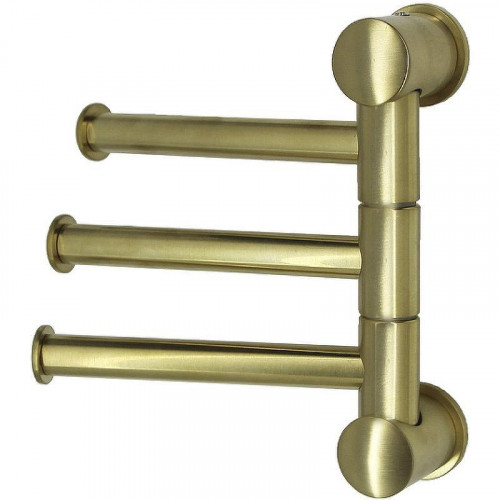 Полотенцедержатель WasserKRAFT K-1053BRUSHED GOLD поворотный Золото матовое