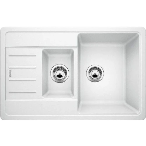 Кухонная мойка Blanco Legra 6 S Compact 521304 Белая искусственный камень (литьевой мрамор) встраиваемый