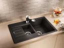 Кухонная мойка Blanco Legra 6 S Compact 521304 Белая искусственный камень (литьевой мрамор) встраиваемый