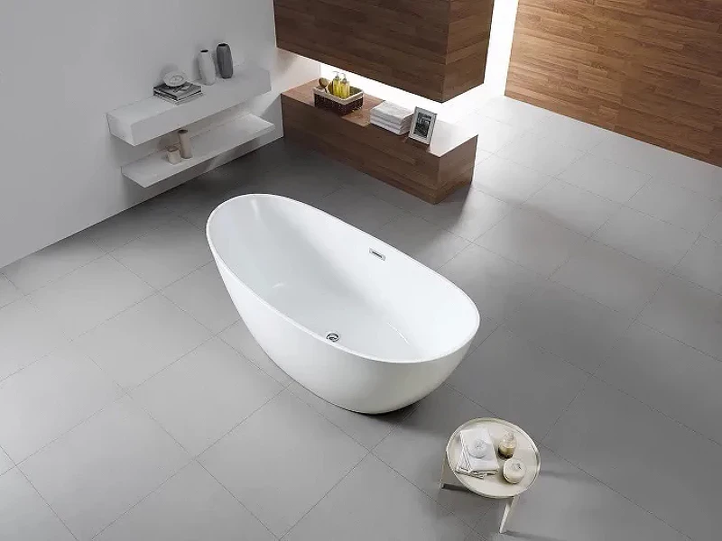 Акриловая ванна Azario Glasgow 166х78 GLA16778 без гидромассажа