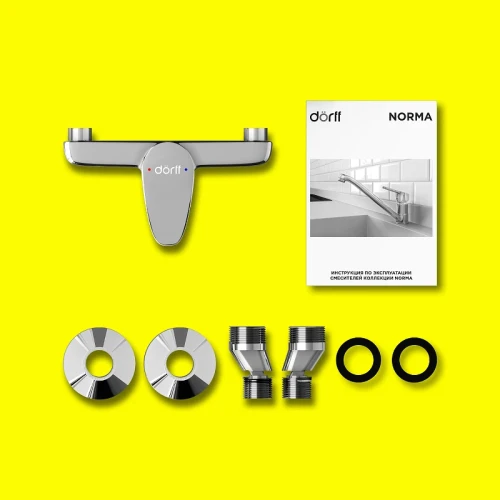 Смеситель для душа Dorff Norma D1020000 Хром