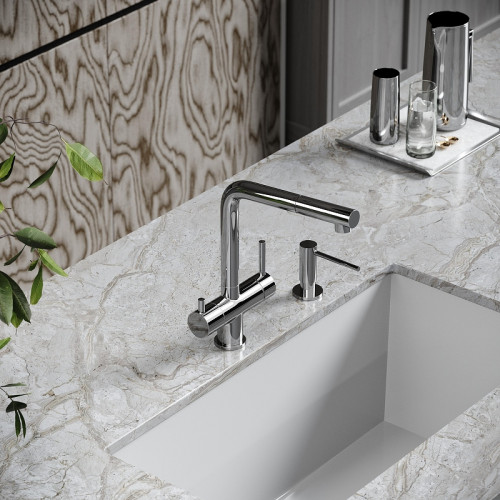 Смеситель для кухни Sancos Spin SC4015CH цвет Хром