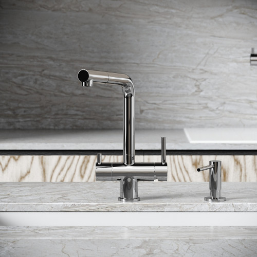 Смеситель для кухни Sancos Spin SC4015CH цвет Хром