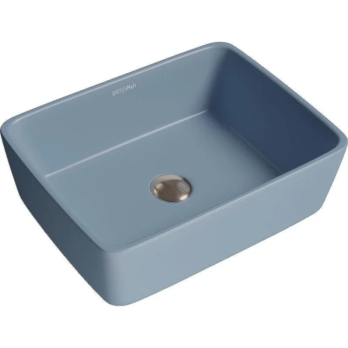 Раковина-чаша Grossman Color 48 GR-3016BSM-21 Голубая матовая