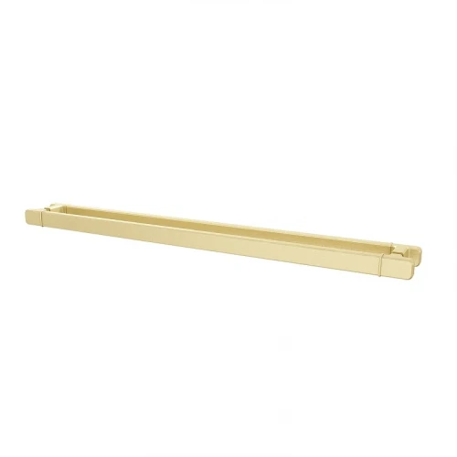 Душевой уголок Black&White S1120-9090G 90x90 11209090G профиль брашированное золото стекло прозрачное