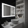Зеркало Континент Relax 1200х800 ЗЛП472 с подсветкой с сенсорным выключателем стекло