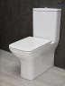 Унитаз компакт Gid Concavo Tn2125 62245Y цвет Белый с бачком и сиденьем Микролифт
