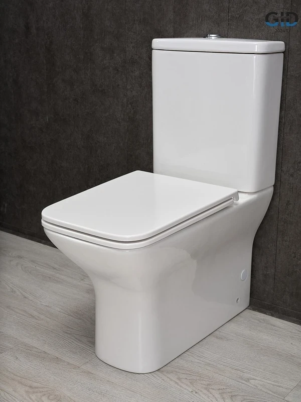 Унитаз компакт Gid Concavo Tn2125 62245Y цвет Белый с бачком и сиденьем Микролифт