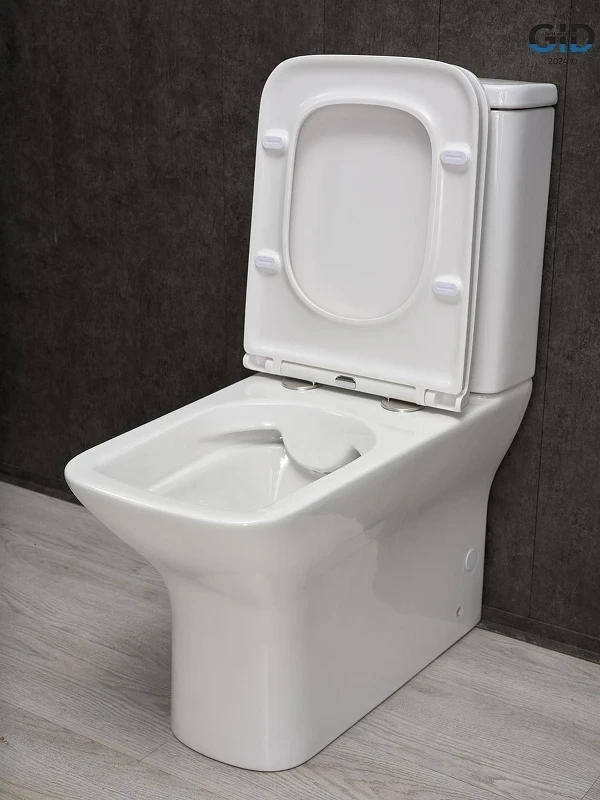 Унитаз компакт Gid Concavo Tn2125 62245Y цвет Белый с бачком и сиденьем Микролифт