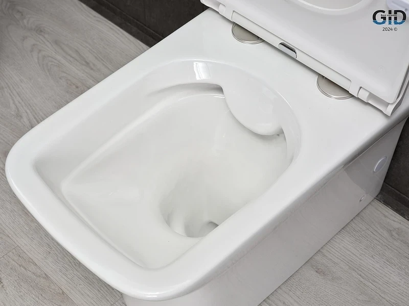 Унитаз компакт Gid Concavo Tn2125 62245Y цвет Белый с бачком и сиденьем Микролифт