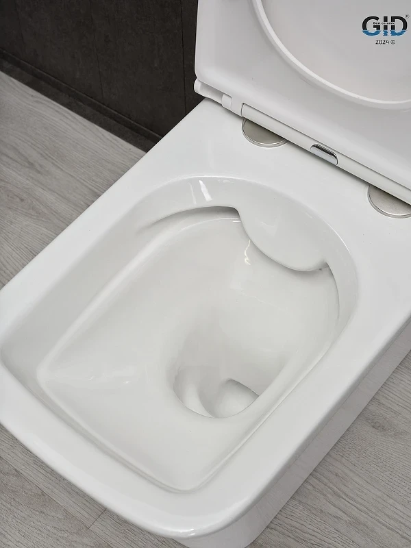 Унитаз компакт Gid Concavo Tn2125 62245Y цвет Белый с бачком и сиденьем Микролифт