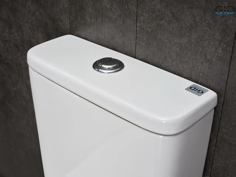 Унитаз компакт Gid Concavo Tn2125 62245Y цвет Белый с бачком и сиденьем Микролифт