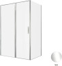 Душевой уголок Allen Brau Priority 140x90 3.31034.00+3.31043.00 цвет профиля Хром стекло прозрачное