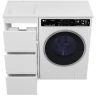 Тумба с раковиной Brevita Grafit 100 L УТ000015079 Белая матовая МДФ / ЛДСП