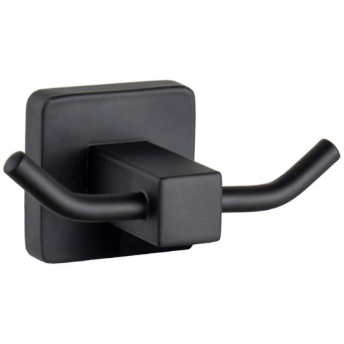Двойной крючок Maretti Umbria Black UMB53299 Черный матовый