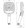 Sancos Nok square SC6002CH-B