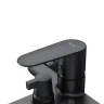 Смеситель для ванны AM.PM Above F9X10122 цвет Черный матовый