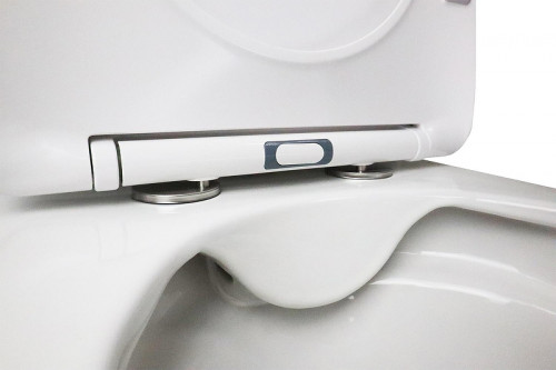 Унитаз компакт Azario Flin AZ-1363C цвет Белый с бачком и сиденьем Микролифт