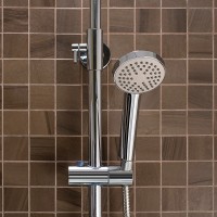 Душевая система Ростовская Мануфактура Сантехники SL80-003-5 Хром на стену