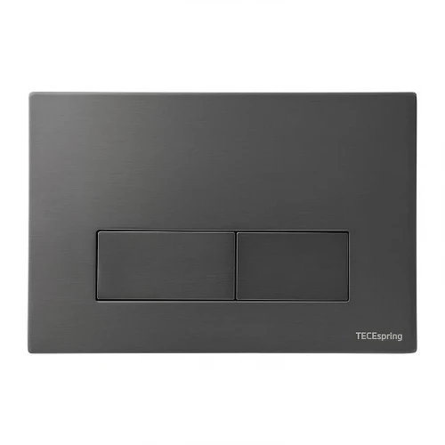 Кнопка смыва для инсталляции Tece Spring S S240521 цвет Gun metal