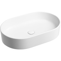 Раковина-чаша Ceramicanova Element 61 CN6048MW Белая матовая фарфор накладная
