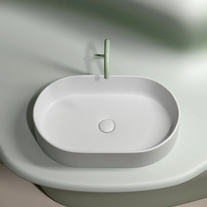 Раковина-чаша Ceramicanova Element 61 CN6048MW Белая матовая фарфор накладная
