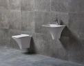 Унитаз beWash Ladoga 54303201 подвесной Белый глянец с сиденьем Микролифт фарфор подвесной