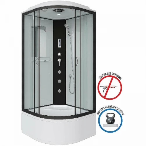 Душевая кабина Niagara Classic 100х100 NG-6709-14F с гидромассажем