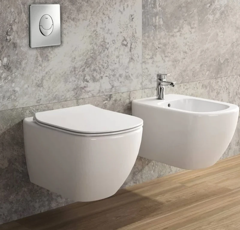 Унитаз Ideal Standard Tesi T0079V1 подвесной без сиденья фаянс подвесной
