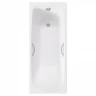 Чугунная ванна Delice Fusion 170х70 DLR230647R цвет Белый с отверстиями под ручки без антискользящего покрытия