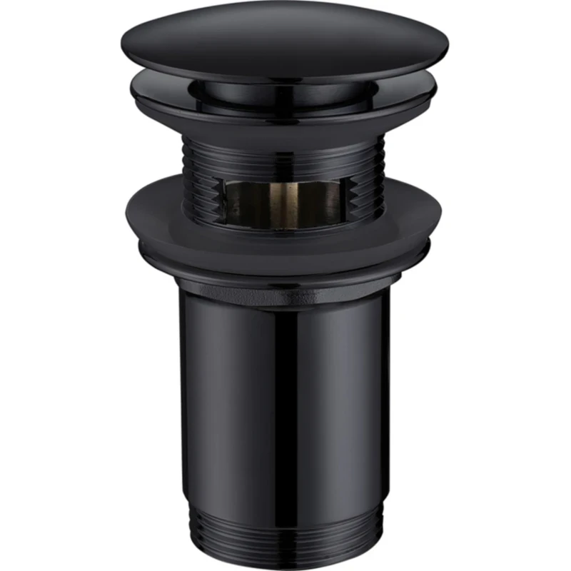 Донный клапан Abber AF0010B Click-Clack Черный матовый