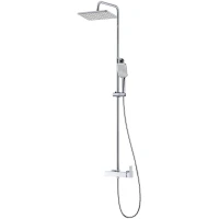 Душевая система Royce Bianco RCS-121603CR Хром латунь на стену