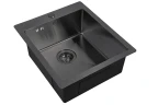 Кухонная мойка ZorG PVD Grafit 45 PVD 4551 GRAFIT цвет Графит