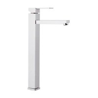 Смеситель для раковины Remer Qubica Q11LXL Хром на столешницу