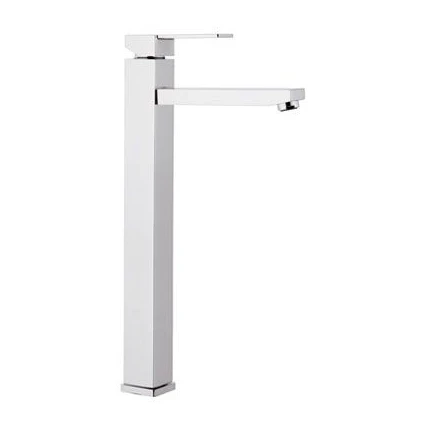 Смеситель для раковины Remer Qubica Q11LXL Хром на столешницу