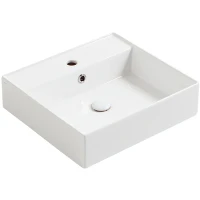 Раковина Simas Top E Lavabi D Arredo 51 AG51 bi*1 Белая фаянс подвесная, полувстраиваемая