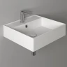 Раковина Simas Top E Lavabi D Arredo 51 AG51 bi*1 Белая фаянс подвесная, полувстраиваемая