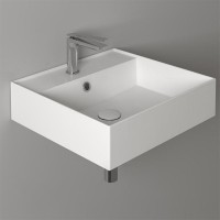Раковина Simas Top E Lavabi D Arredo 51 AG51 bi*1 Белая фаянс подвесная, полувстраиваемая