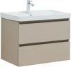 Тумба с раковиной Aquanet Вега 2.0 70 344755 подвесная цвет Бежевый
