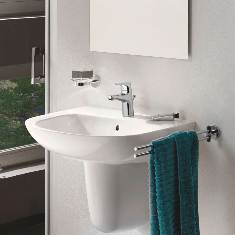Смеситель для раковины Grohe Bauflow 23751000 Хром латунь